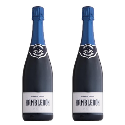 Hambledon Classic Cuvee English 75cl Twin Set